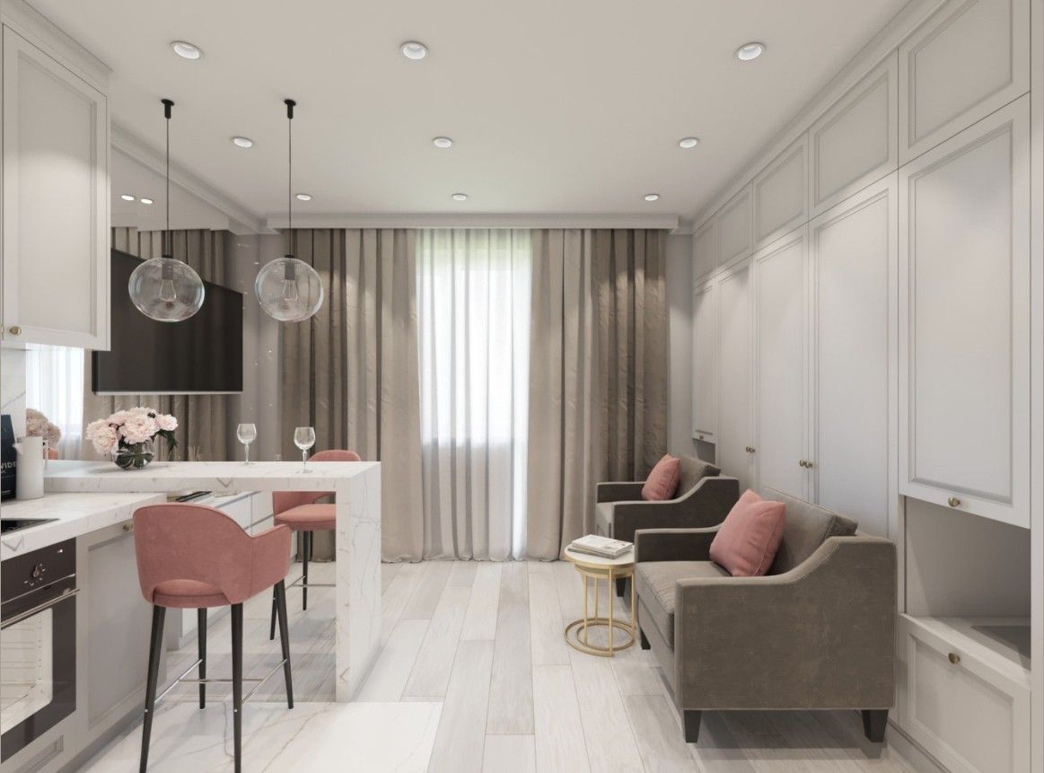 90后女孩改造30㎡公寓,衣柜藏床,独特的现代感