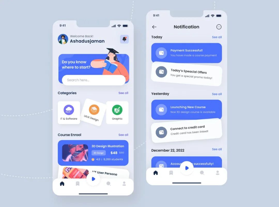 meta|国外APP界面设计!简 中 有 美