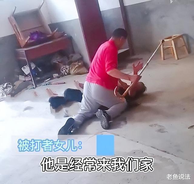 因老人说了一句不要浪费水,被小叔打断2根肋骨,身上多次被抓伤