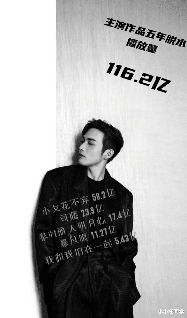 肖战|85-95年男艺人播放量排行榜！肖战排第十，任嘉伦才第四？第一名太可惜了！