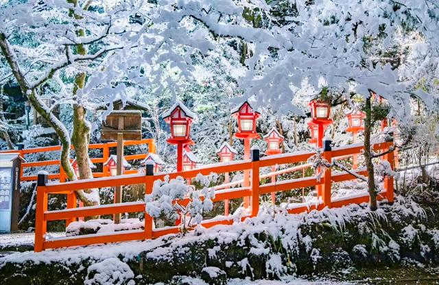 京都|你相信大唐也是这么美吗？京都贵船雪景