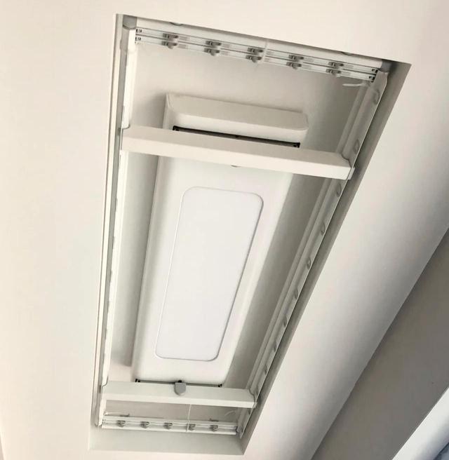 阳台吊顶，怎么装晾衣架？建议参照这2种方式安装，好看还好用