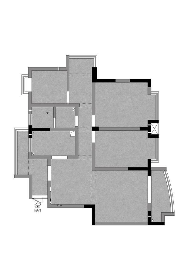 188㎡顶复式，拆入户花园、封露台成就大格局，装好实际只花20万