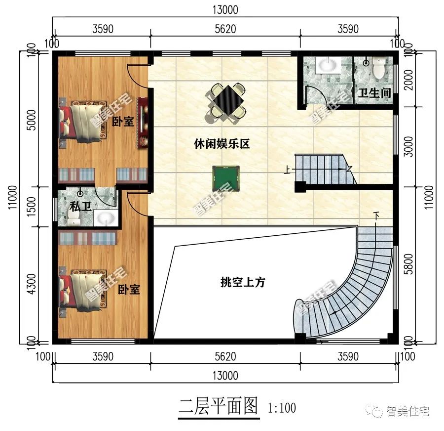 带宽敞大客厅设计,顶层有观景凉亭的大别墅,这将是谁家的豪宅?