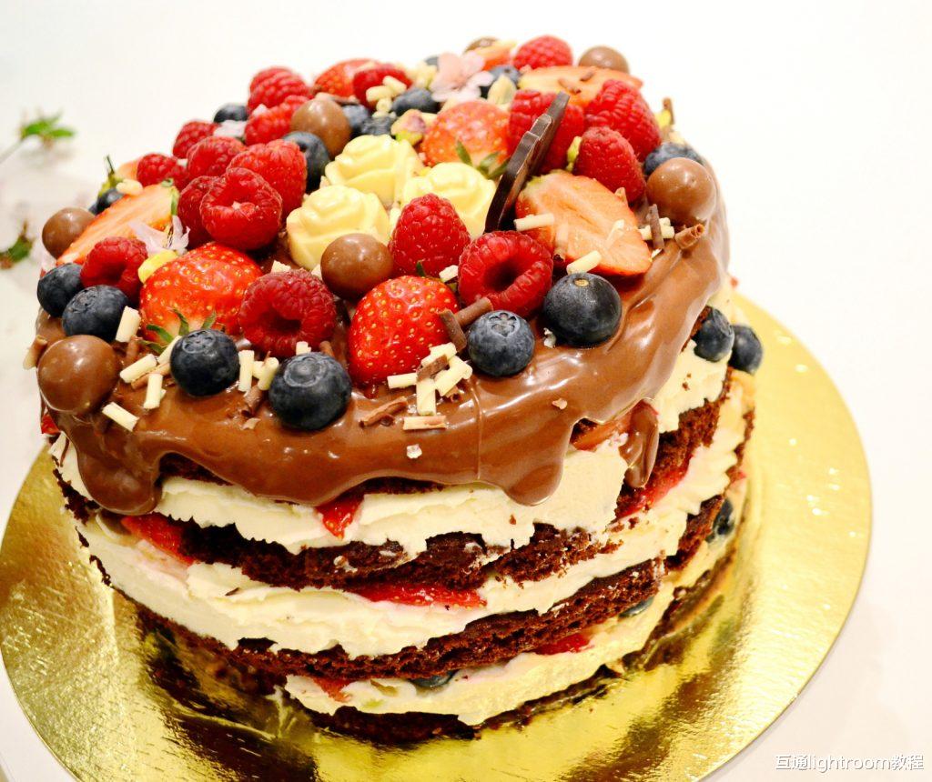 蛋糕照片怎么构图才好看,掌握这些技巧就行了!