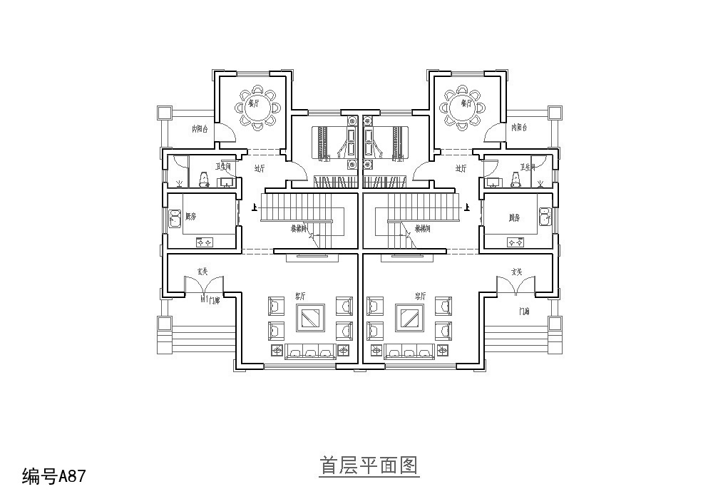 暖色设计有很强的装饰感,营造出一种温暖、时尚、个性的乡村住宅