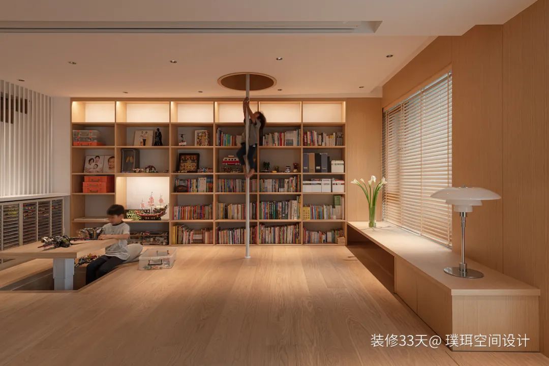 装修设计:建筑师的二孩之家,有爱