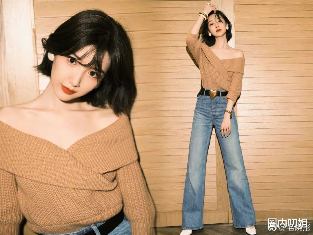 西装|34岁的毛晓彤,参加的不是职场节目,是秀场吧?每一套都美爆了!