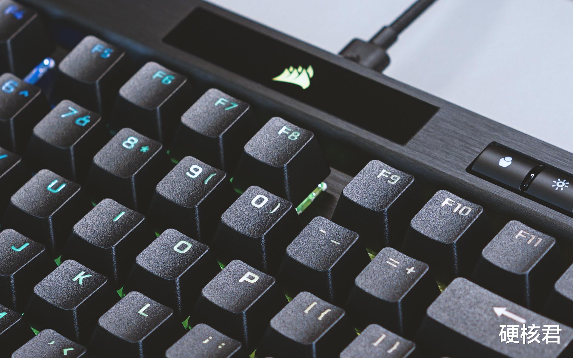 机械键盘|光轴TKL拔剑出鞘,美商海盗船K70 RGB TKL游戏机械键盘测评!