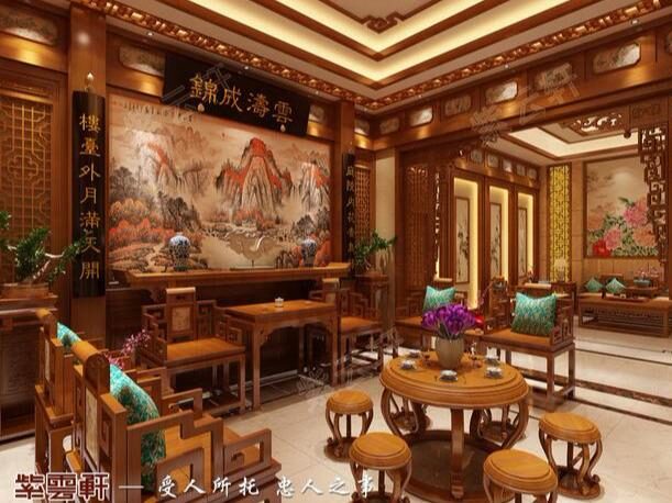 海棠木木作搭配缅花红木家具，这样的中式装修喜欢吗