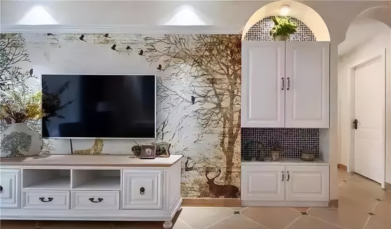 参观新房，一进门就看呆了，超喜欢卧室的嵌入式收纳柜