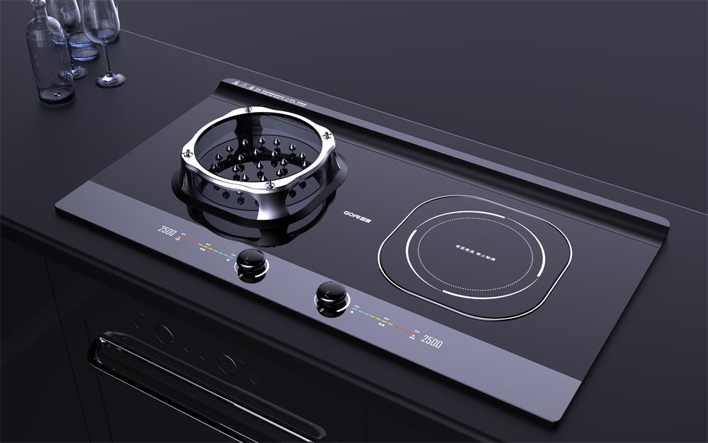 电火灶完美解决开放式厨房不予通燃气的限制