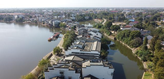 靖港古镇|航拍湘江边的古镇,不要门票,没有千篇一律的仿古建筑却游客稀少