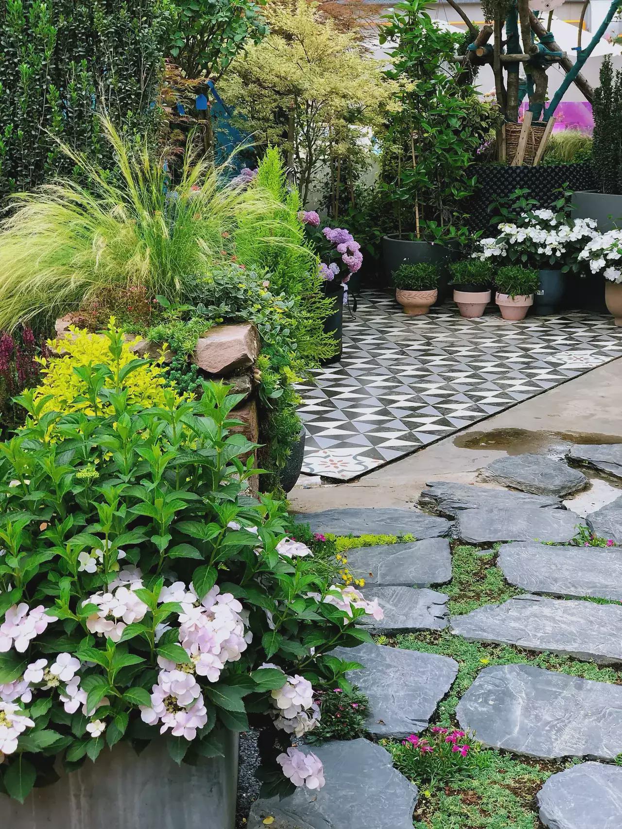 一个绝美的庭院,是可以融合很多你喜欢的东西的!