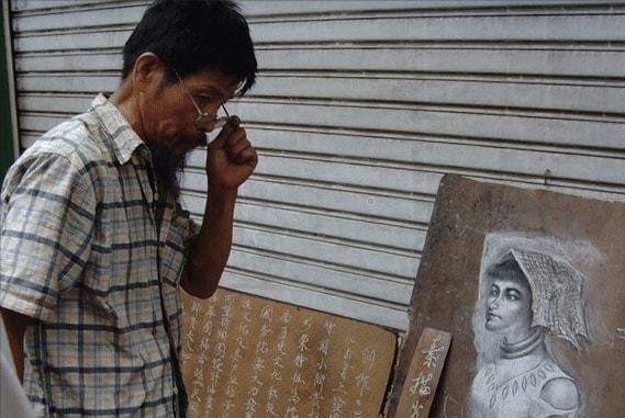 徐荣|江西拾荒老人专注绘画40年，妻子绝望携子离开，专家：画得一般