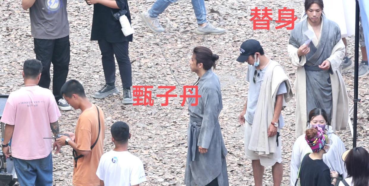 天龙八部|《天龙八部》第二波路透照流出,甄子丹也用替身,他真的老了吗