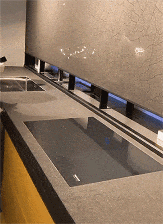 厨房太小柜子这样做太明智了,超级省空间不说,还方便美观