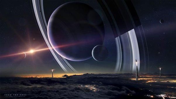 星体之间的空间是完全真空的还是有一些原子漂浮