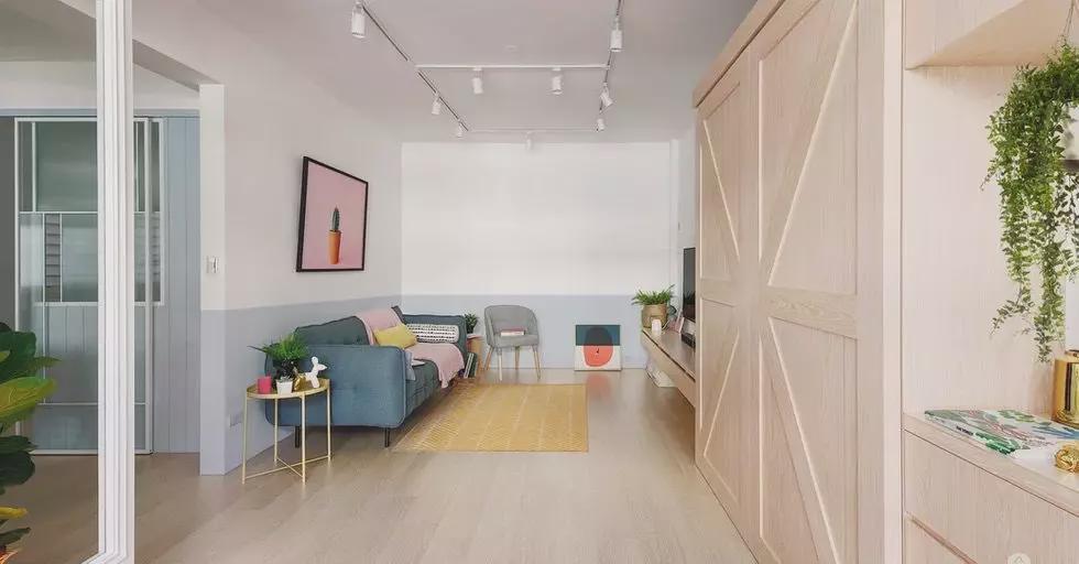 为照顾孩子，82㎡老房改出3室2厅，打造出最适合中国人开放式厨房