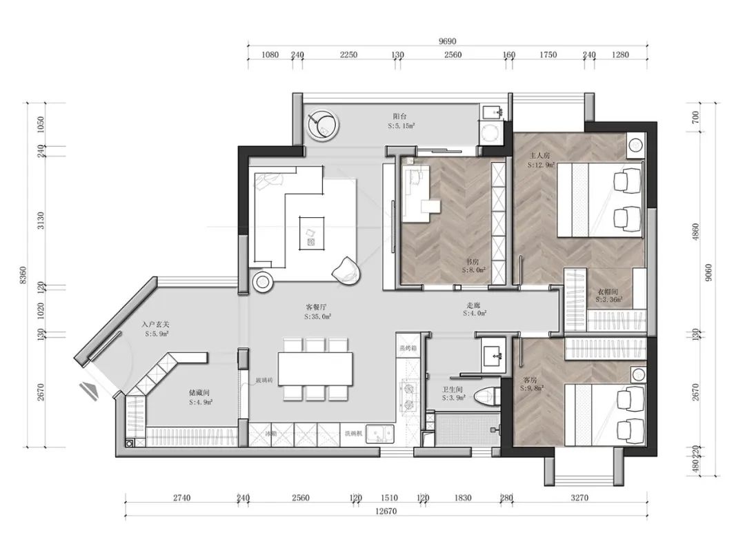 装修界也要搞内卷,高级感极简风拿捏了