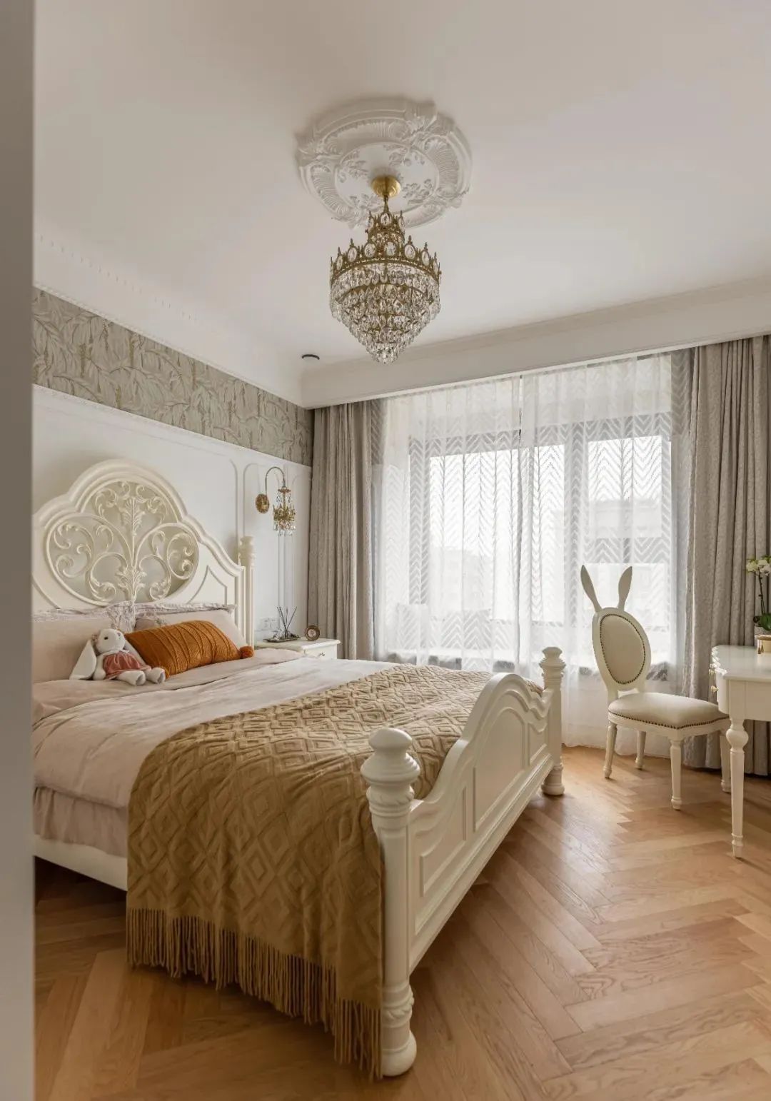 143㎡轻奢法式风,时尚摩登,优雅有质感,看完好想住进去!