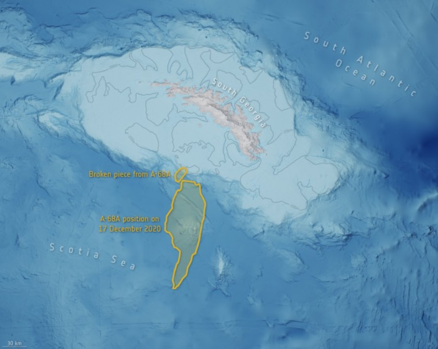 南极裂开大口子，1520亿吨淡水注入大海！危机还在后面？