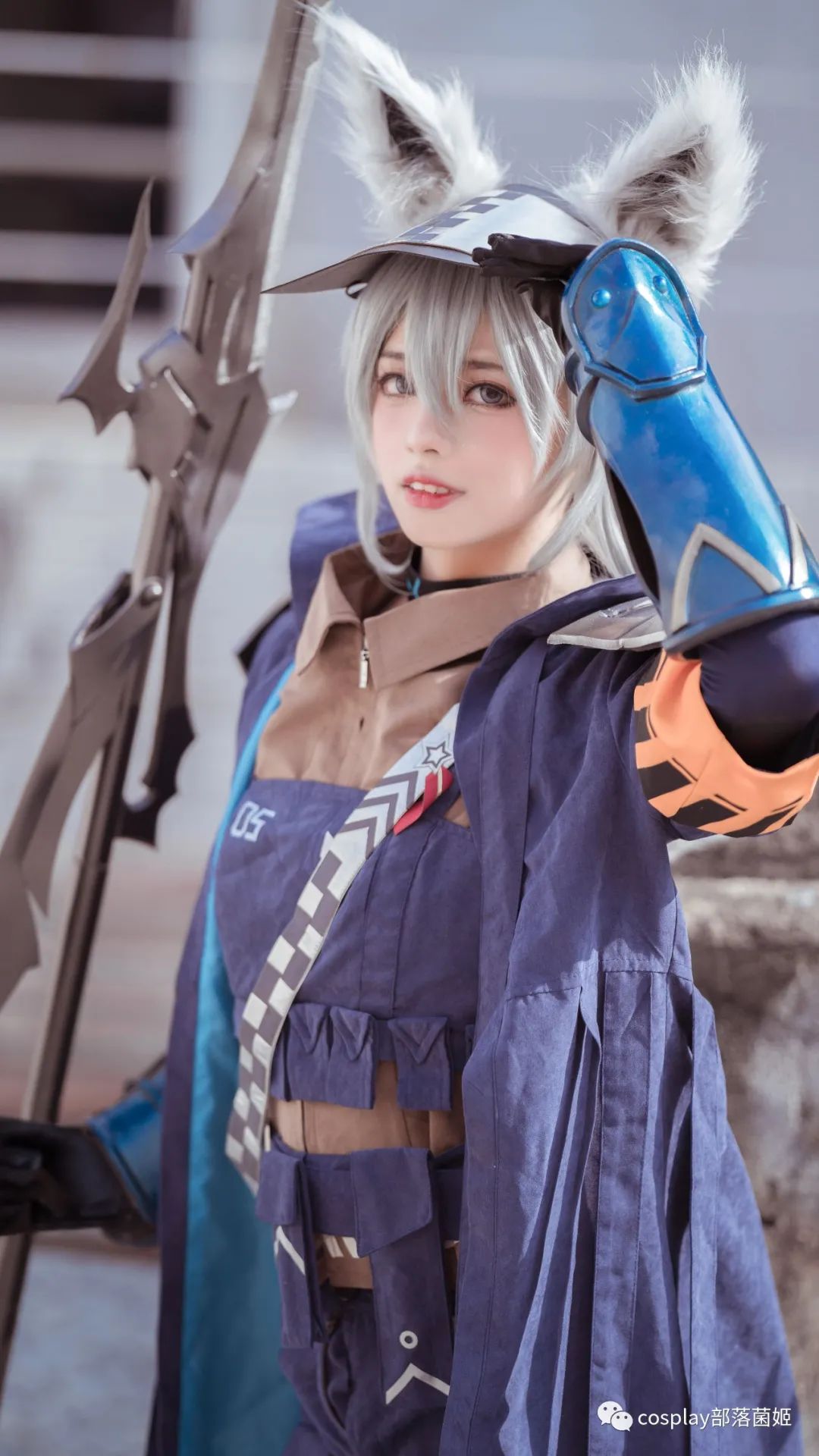 明日方舟|cos：明日方舟斯卡蒂和格拉尼cos正片