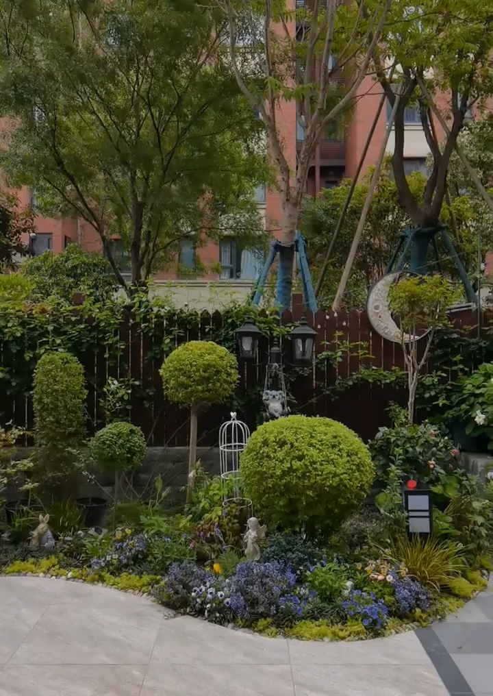 二手房|买了一楼，带110㎡院子的房子，历时二年打造功能性小花园，太好看了