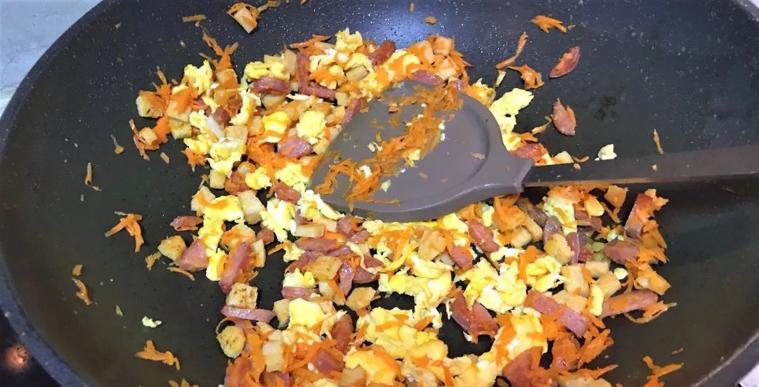 口感惊艳的紫菜炒饭，神来之笔~