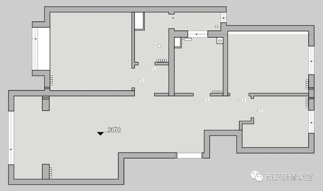 百平三室刚需,打造现代未来之家