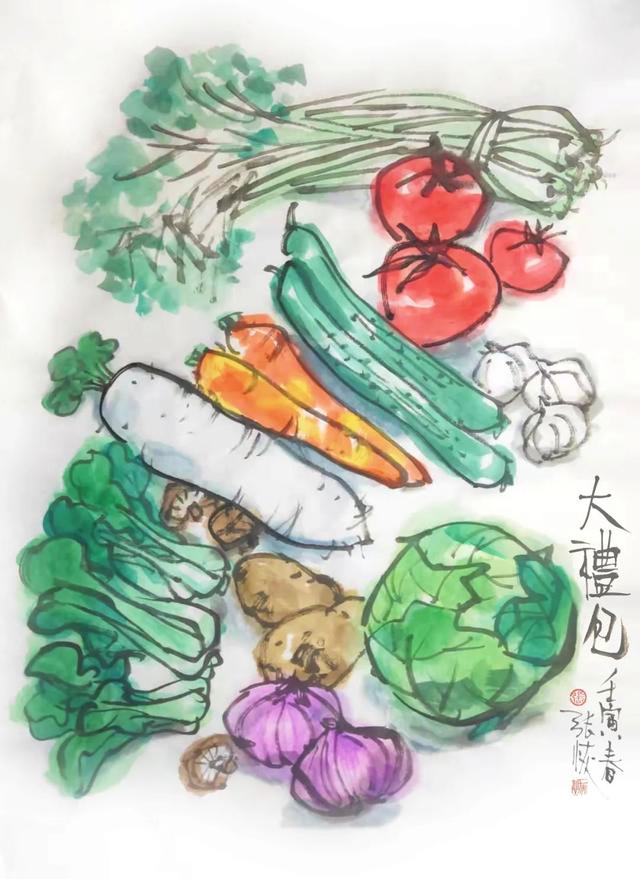 上海市|以“蔬”寄“疏”——上海自由职业艺术家以笔绘蔬菜展心愿