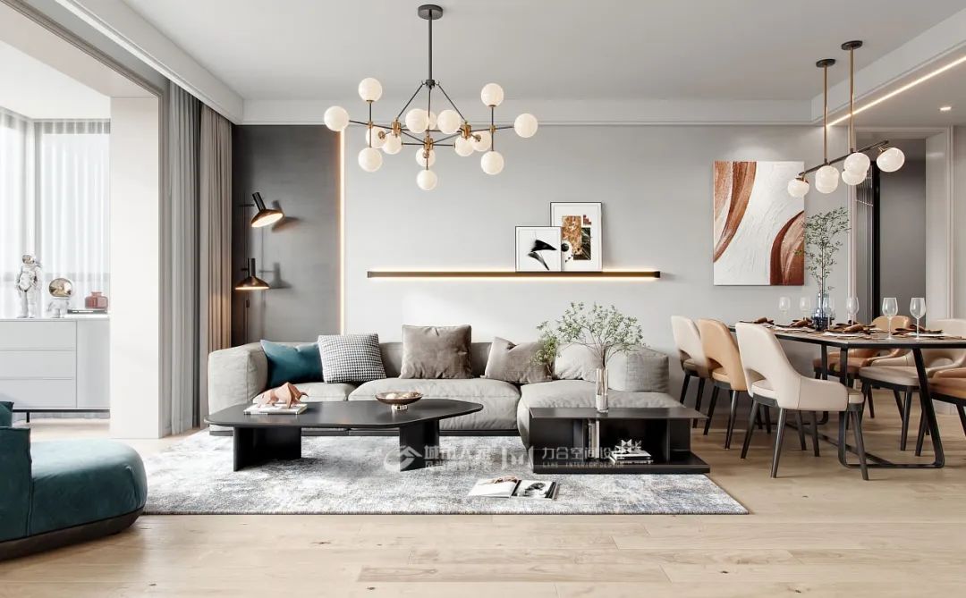 【干货分享】客餐厅一体这样设计yyds,收藏备用!!