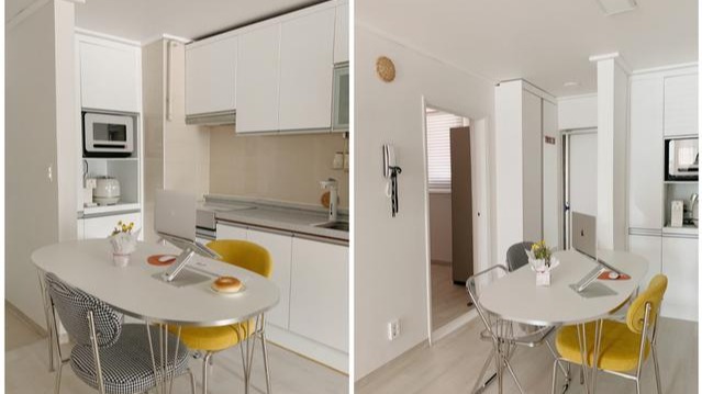 70㎡二手房,她简单翻新下入住,一个人的生活过得井井有条!