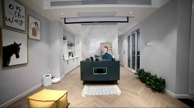 77㎡北欧2室,阳台设榻榻米,全屋收纳有方,还特敞亮!