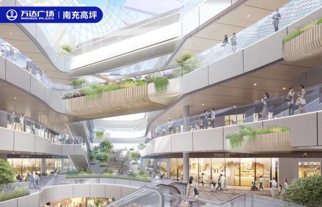 高坪万达广场最新效果图抢“鲜”看