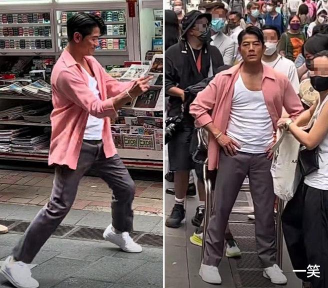 郭富城|57岁郭富城近况曝光，被路人要求合照 ，亲切应允状态超好