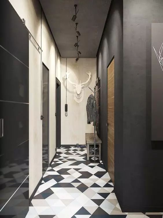 玄关瓷砖居然可以这样铺,分分钟邻居挤破门!