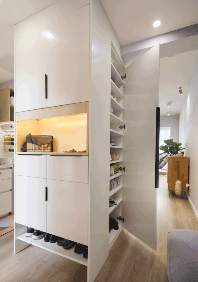 59㎡2室2厅,原木风C位出道,这也太治愈了吧