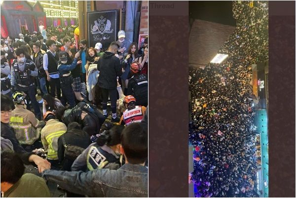 目击者还原现场：6醉男故意推挤导致事故，还说他们力气大！韩国网友怒：一定要找到故意推挤的人们