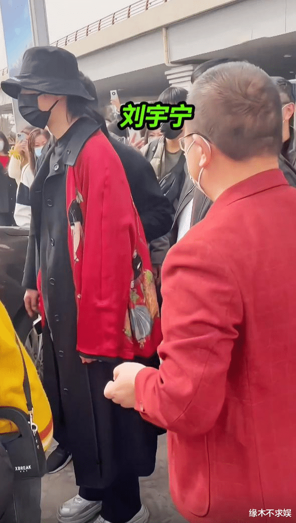 华为|189cm的刘宇宁现实中长啥样，去掉滤镜，生图中长这样