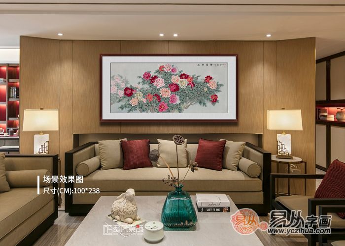 拒绝审美灾难!新中式家居挂画需要这样选择