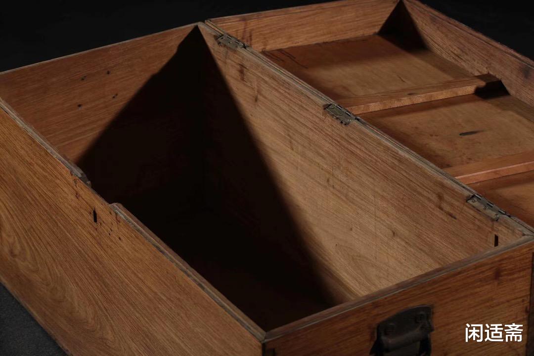 |收藏级，清早期黄花梨书画箱