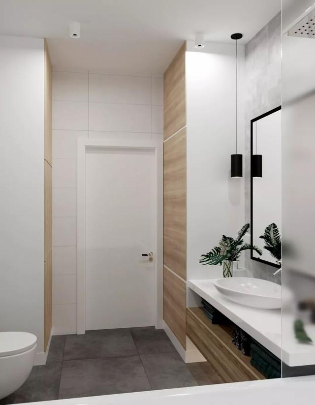 48平方米的“大单间”设计,实木装饰温馨,现代风格好看又实用