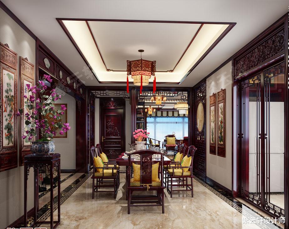 中式装修的魅力在于永不过时，历久弥新，内涵其深邃韵味