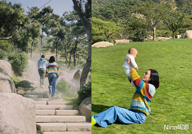 李亚鹏|李亚鹏全家福曝光!娇妻穿毛衣留短发似王菲翻版,二胎女儿首露正脸像爸爸