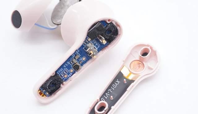 三星|喜馬拉雅AI真無線耳機1S拆解，內置中科藍訊SoC，支持雙麥降噪