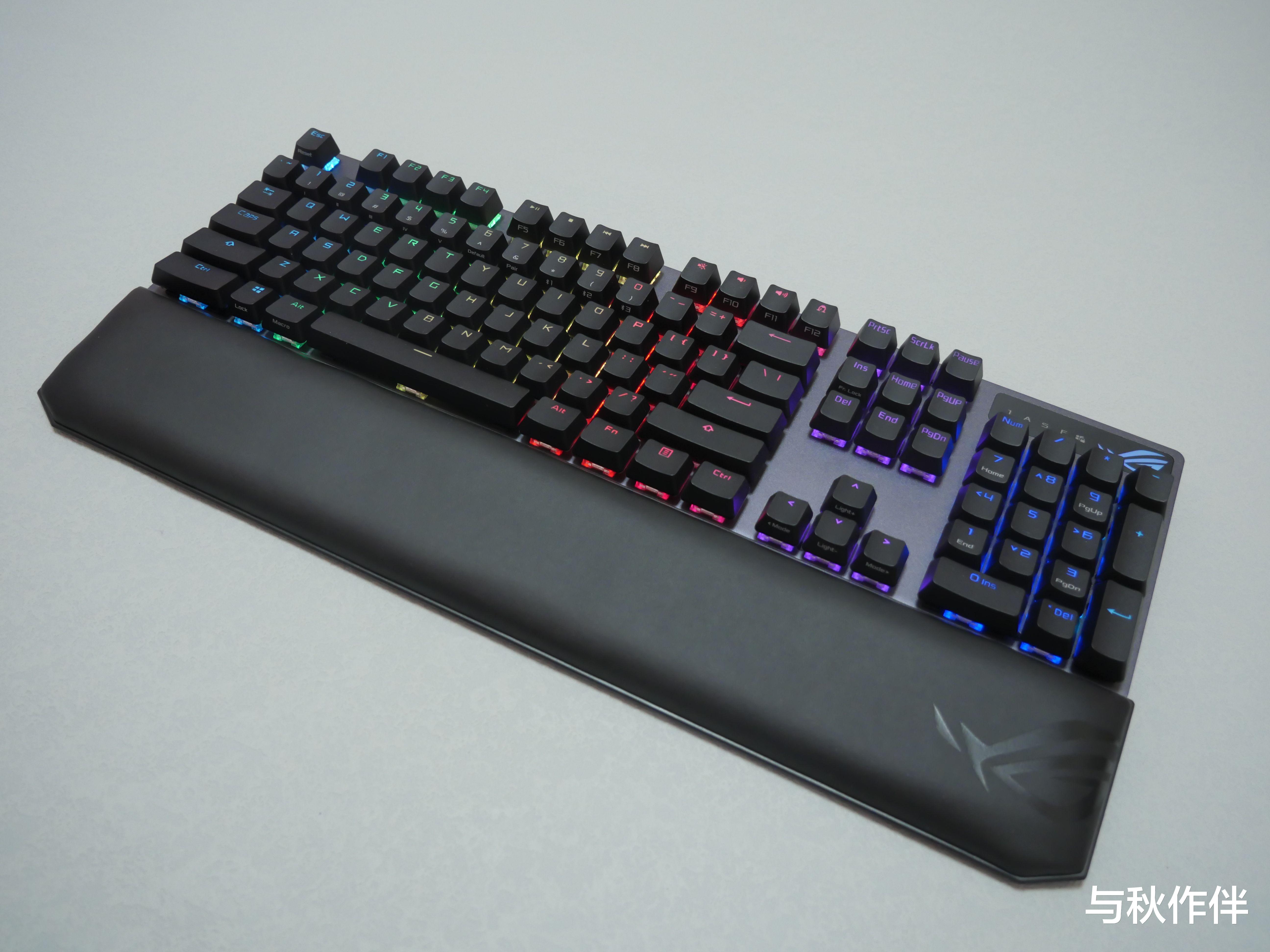 机械键盘|颜值与实力并存,ROG游侠NX PBT版三模机械键盘山楂红轴使用体验