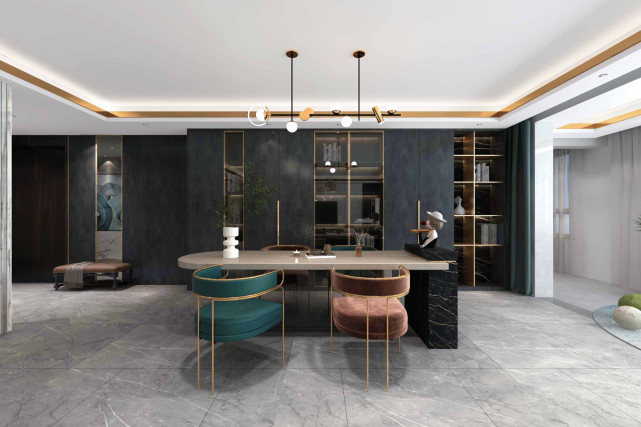 184㎡意式轻奢,极简艺术与品质生活的碰撞