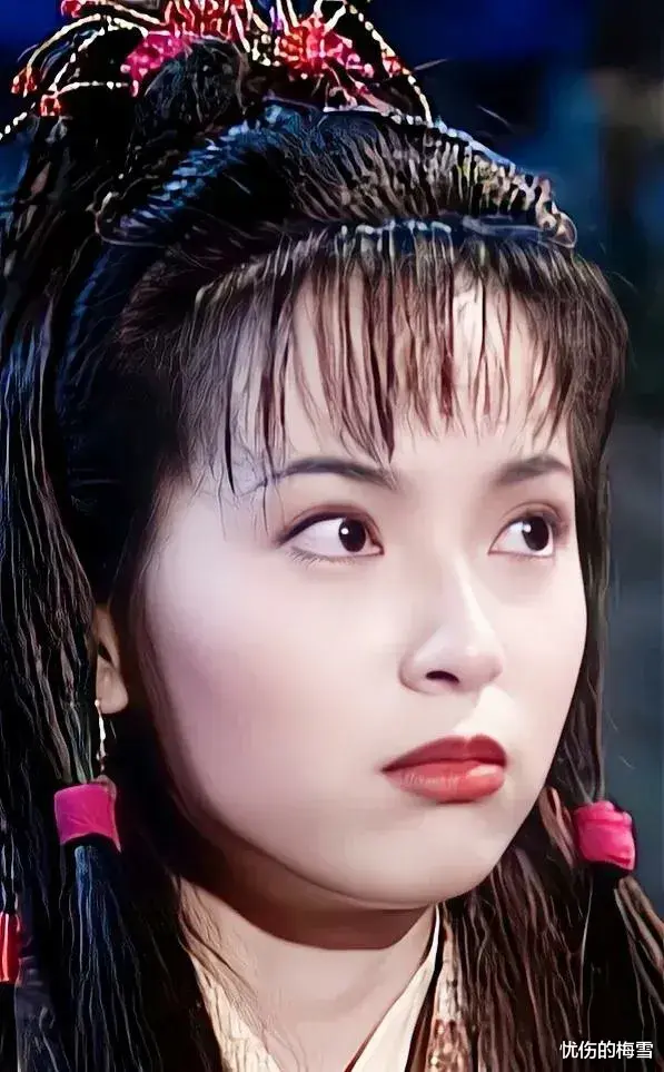 神雕侠侣|谁能想到95版《神雕侠侣》，有三个同龄的女演员，容颜衰老差别如此之大