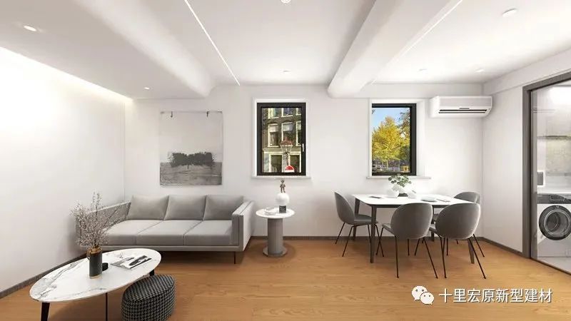地板搭配得好,大白墙也可以这样高级!